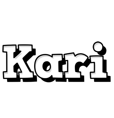 Kari snowing logo
