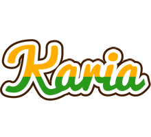 Karia banana logo