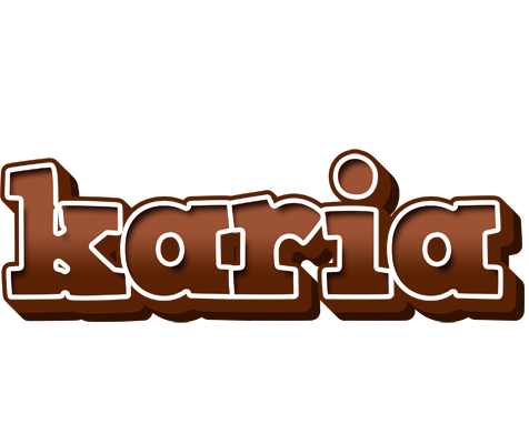Karia brownie logo