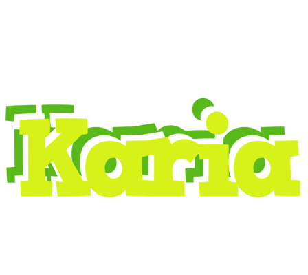 Karia citrus logo