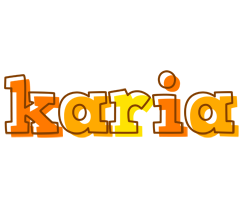 Karia desert logo