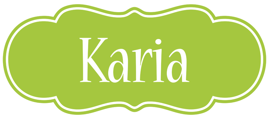 Karia family logo