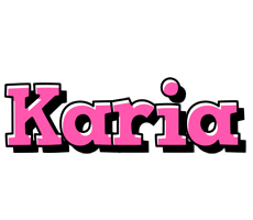 Karia girlish logo