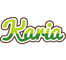 Karia golfing logo