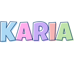 Karia pastel logo