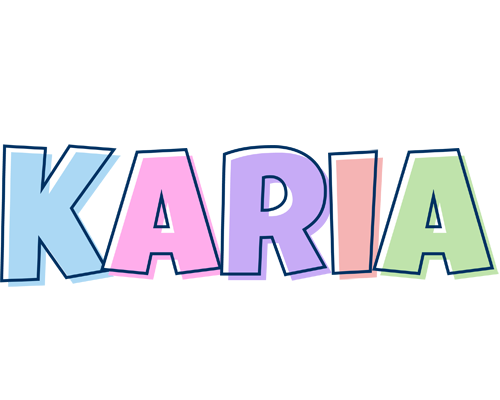 Karia pastel logo