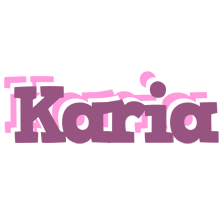 Karia relaxing logo