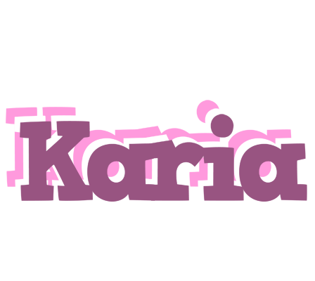 Karia relaxing logo