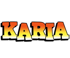 Karia sunset logo