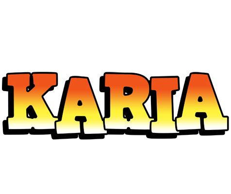 Karia sunset logo