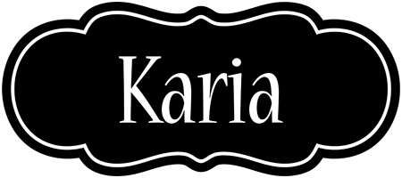 Karia welcome logo