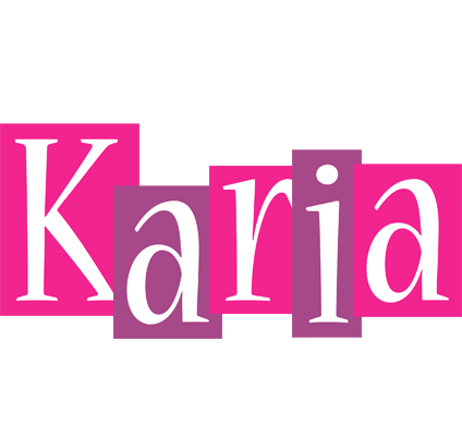 Karia whine logo