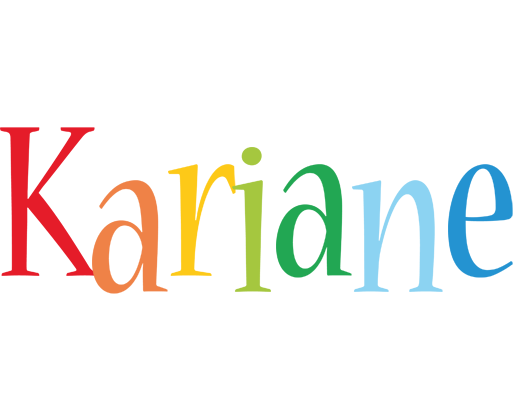 Kariane birthday logo
