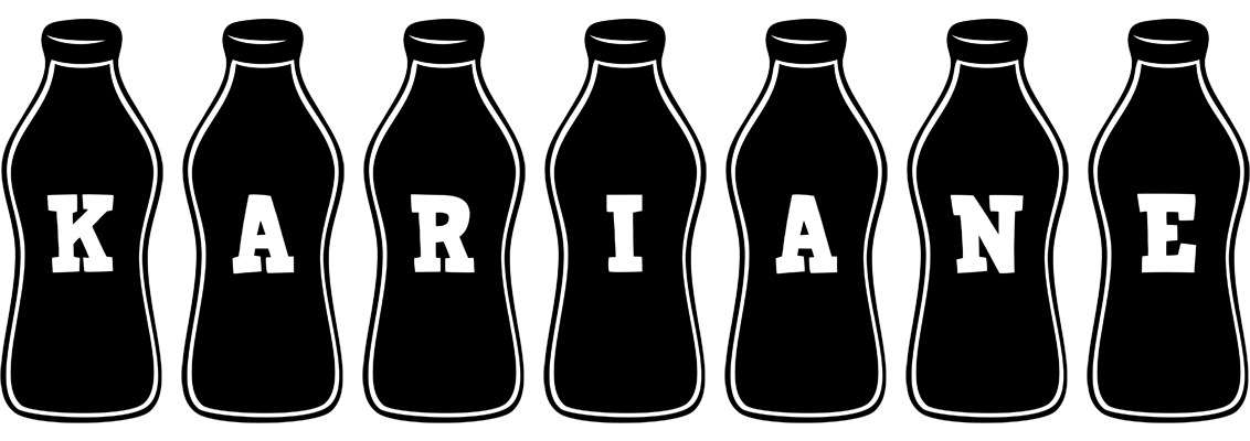 Kariane bottle logo