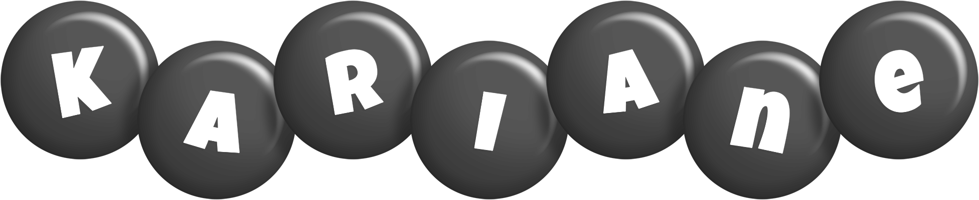 Kariane candy-black logo