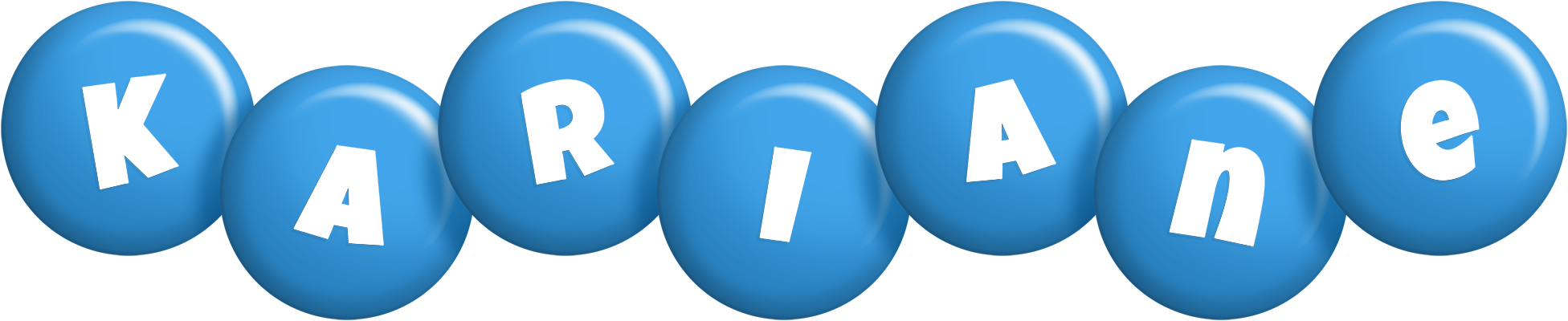Kariane candy-blue logo