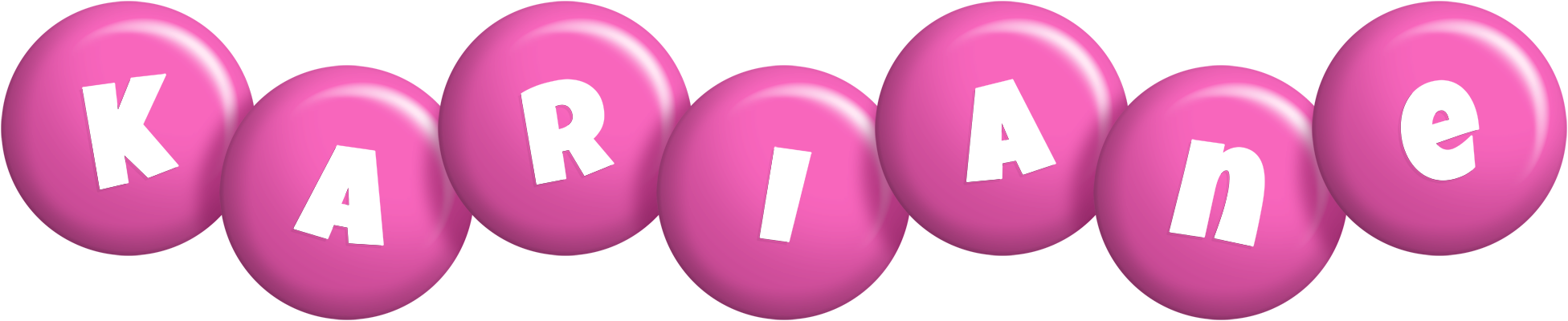 Kariane candy-pink logo
