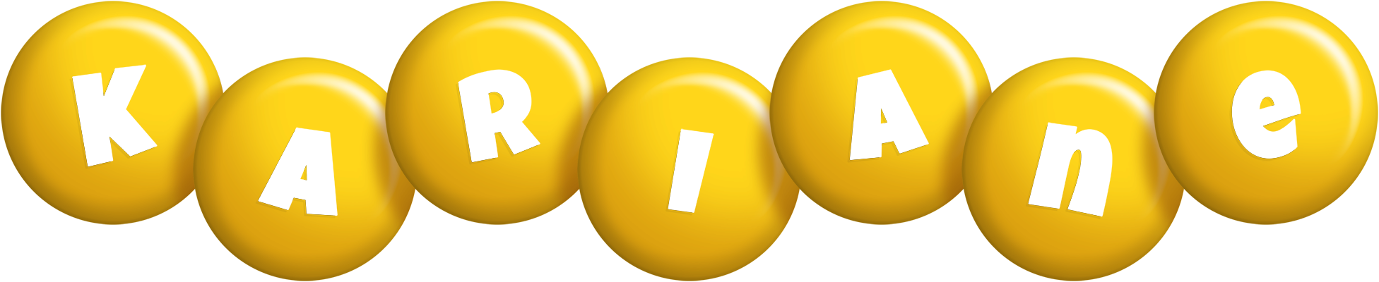 Kariane candy-yellow logo