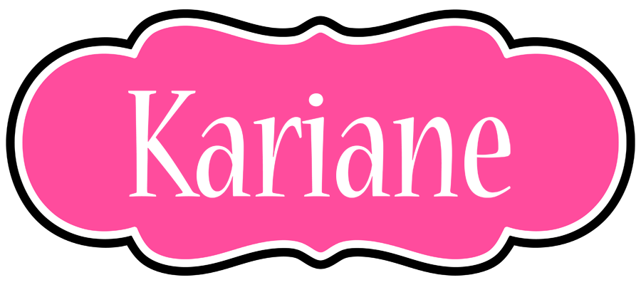 Kariane invitation logo