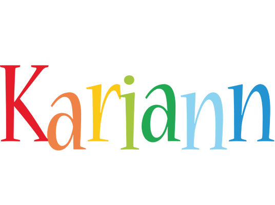 Kariann birthday logo