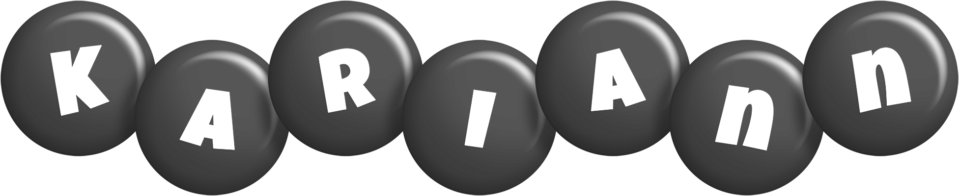 Kariann candy-black logo