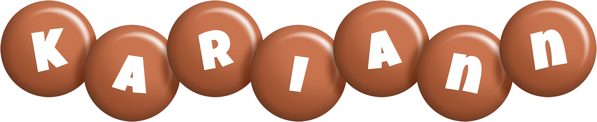 Kariann candy-brown logo