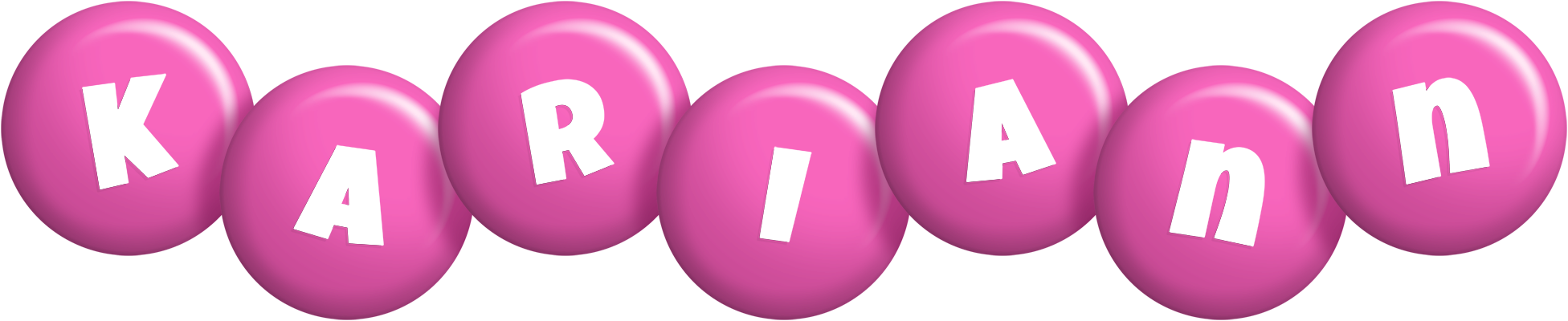 Kariann candy-pink logo