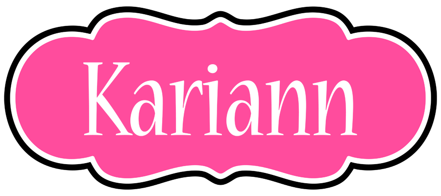Kariann invitation logo