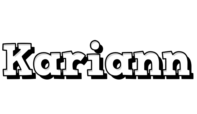 Kariann snowing logo