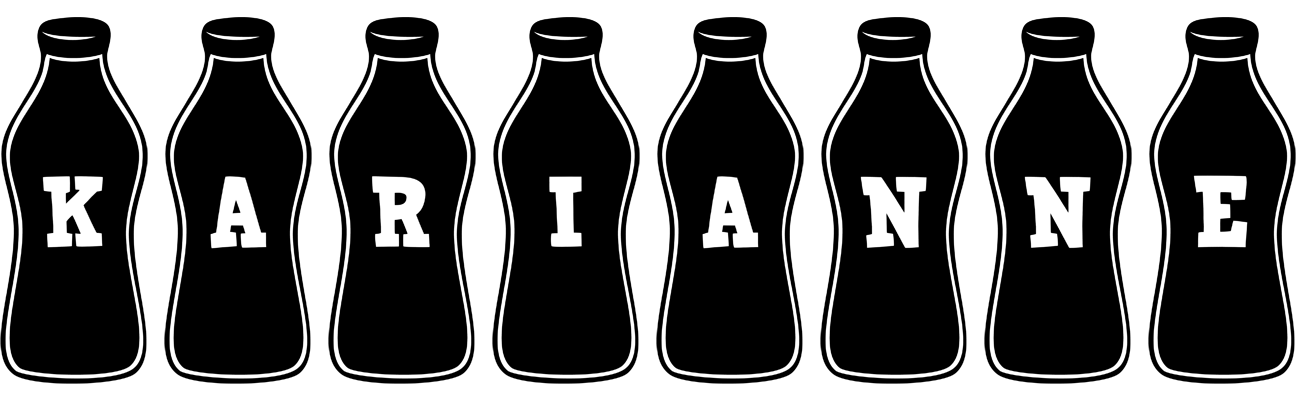 Karianne bottle logo
