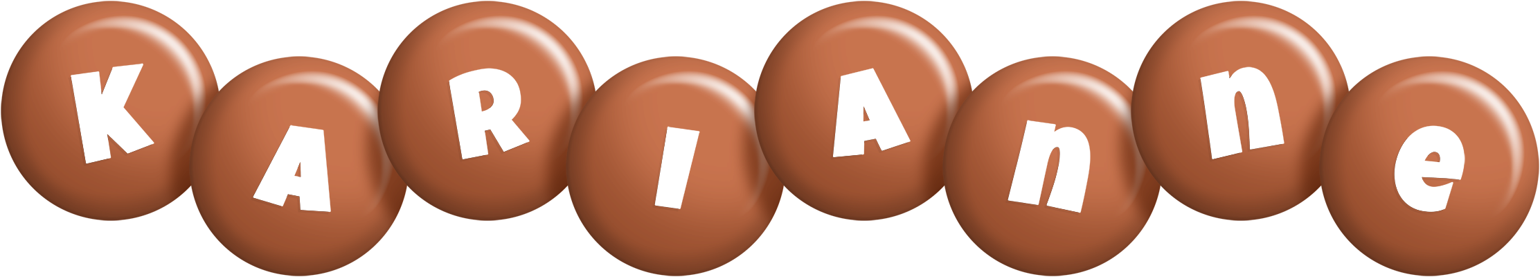 Karianne candy-brown logo