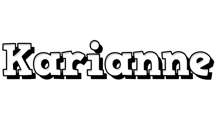 Karianne snowing logo