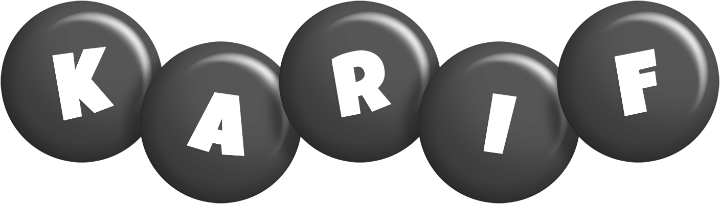 Karif candy-black logo