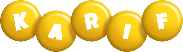 Karif candy-yellow logo