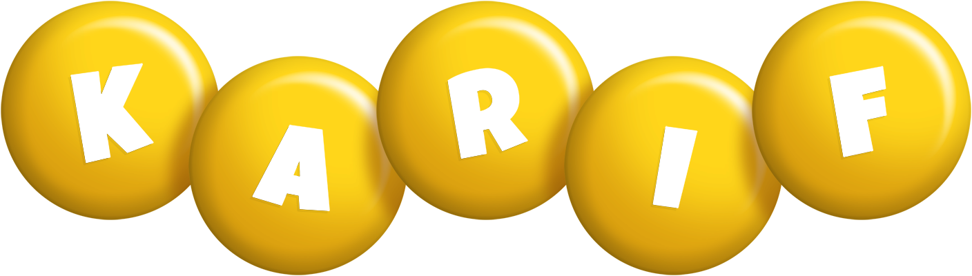 Karif candy-yellow logo