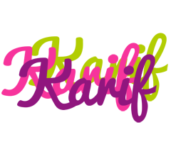 Karif flowers logo
