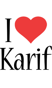 Karif i-love logo