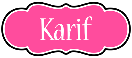 Karif invitation logo