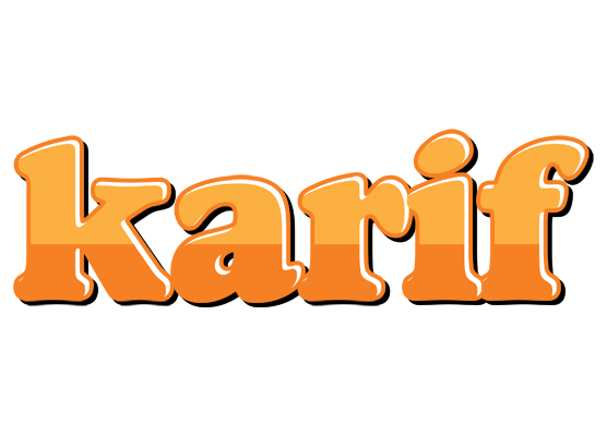Karif orange logo
