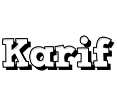 Karif snowing logo