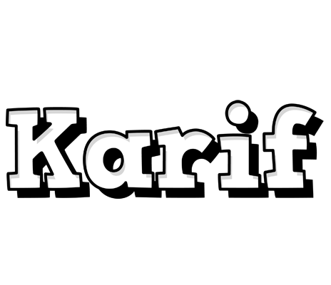 Karif snowing logo