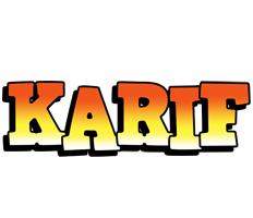 Karif sunset logo