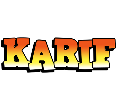 Karif sunset logo