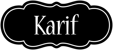 Karif welcome logo