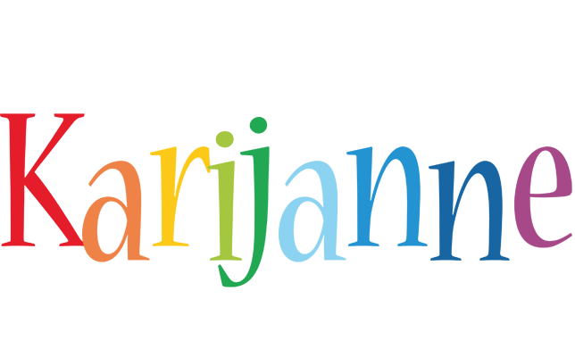 Karijanne birthday logo