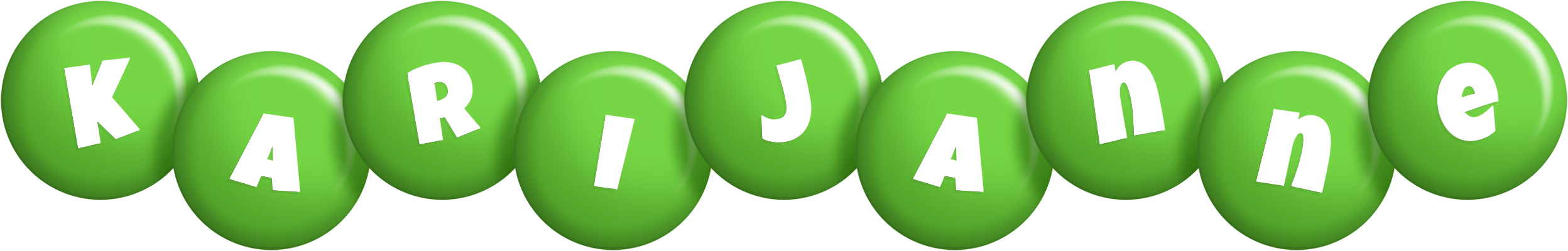 Karijanne candy-green logo