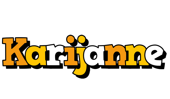 Karijanne cartoon logo