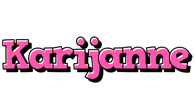 Karijanne girlish logo