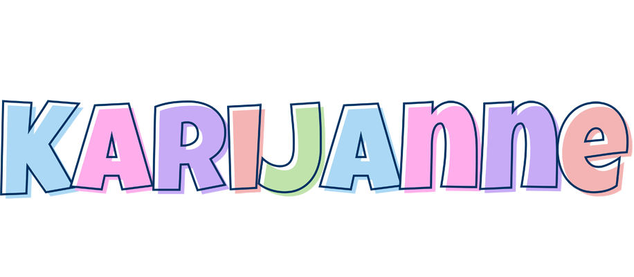 Karijanne pastel logo