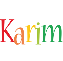Karim birthday logo